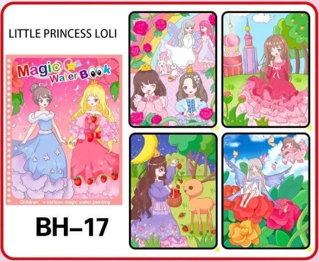 1pcs Magical Book Water Drawing Montessori Toys Reusable Coloring Book Magic Water Drawing Book Sensory Early Education Toys