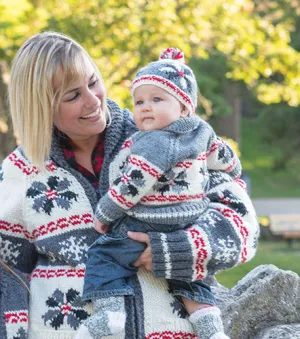 Baby Snowflake Jacket & Hat