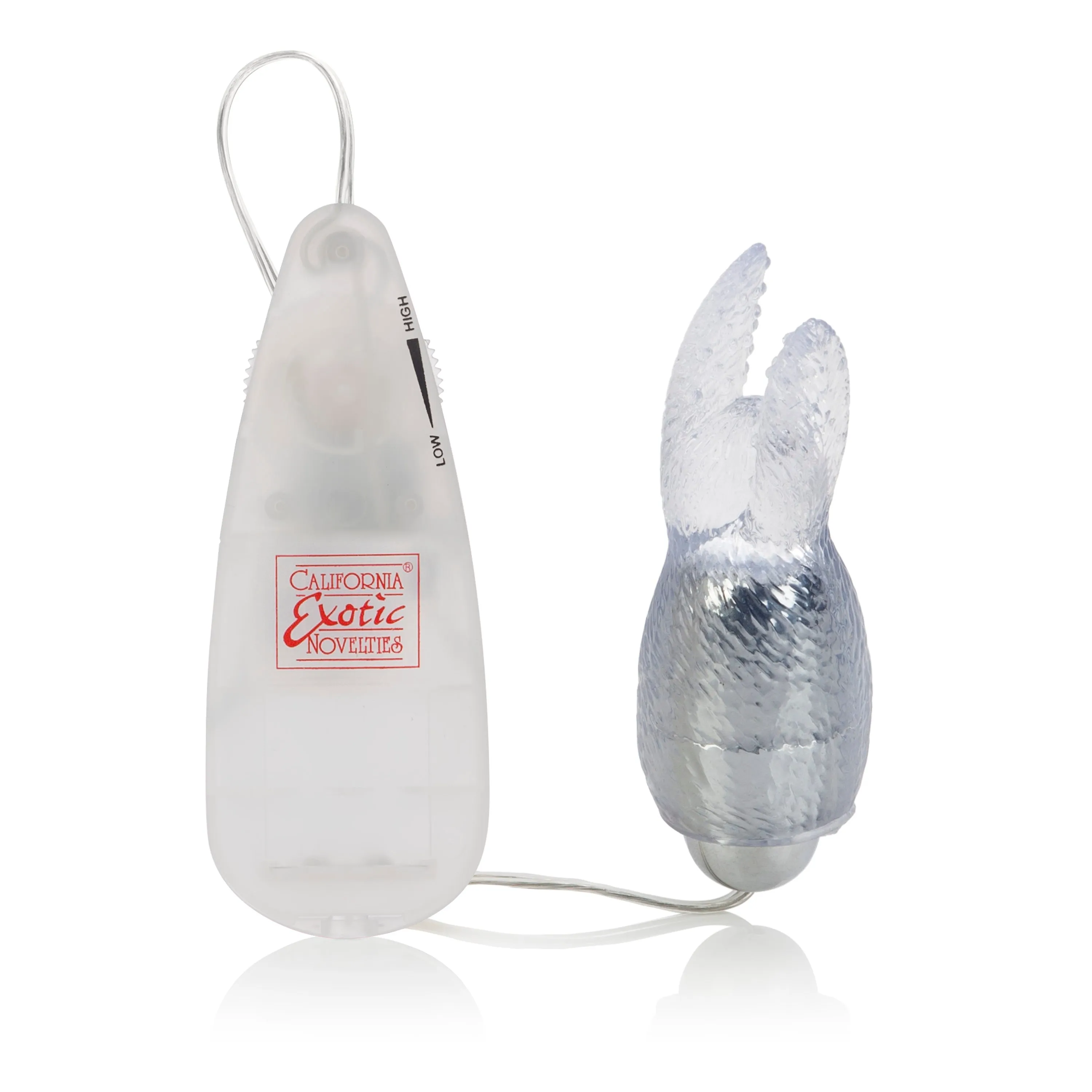 Bunny Bullet Vibrator with Removable Teaser for Ultimate Fun