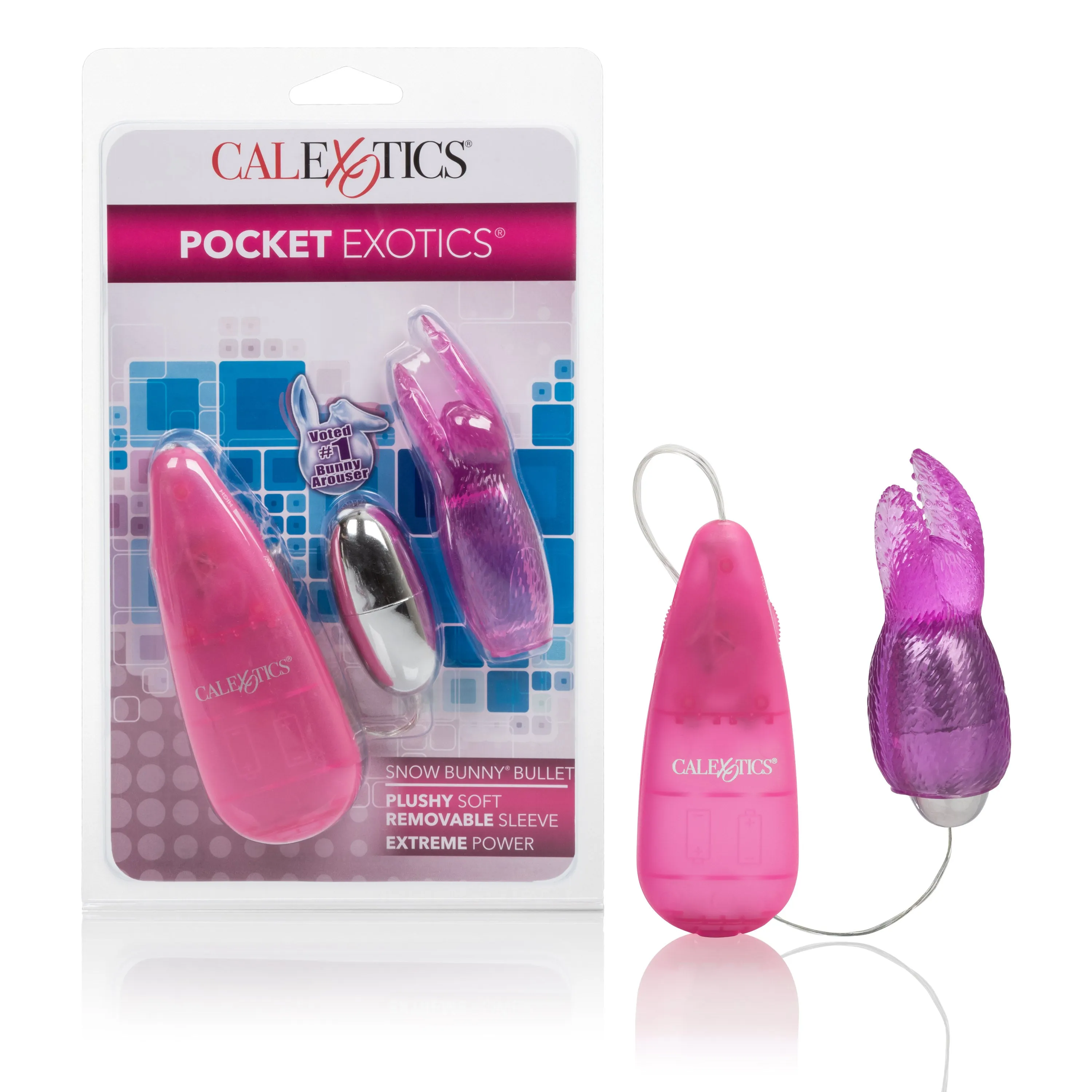 Bunny Bullet Vibrator with Removable Teaser for Ultimate Fun