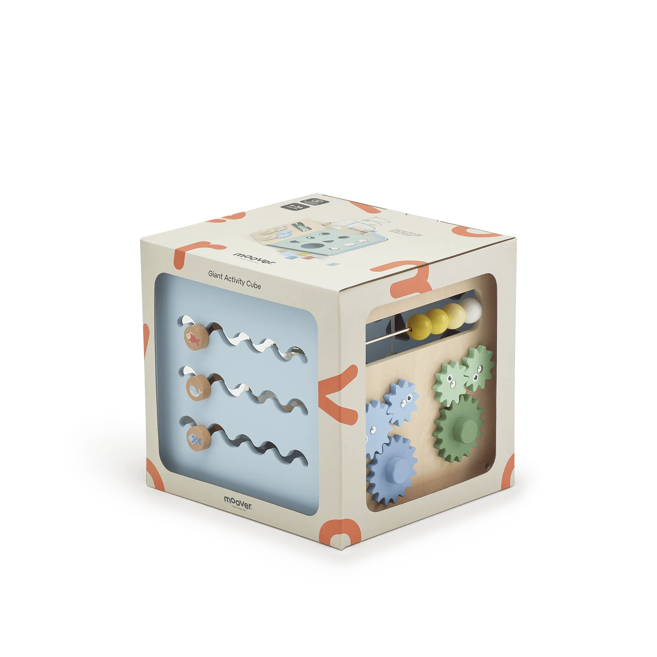 Giant activity cube blue
