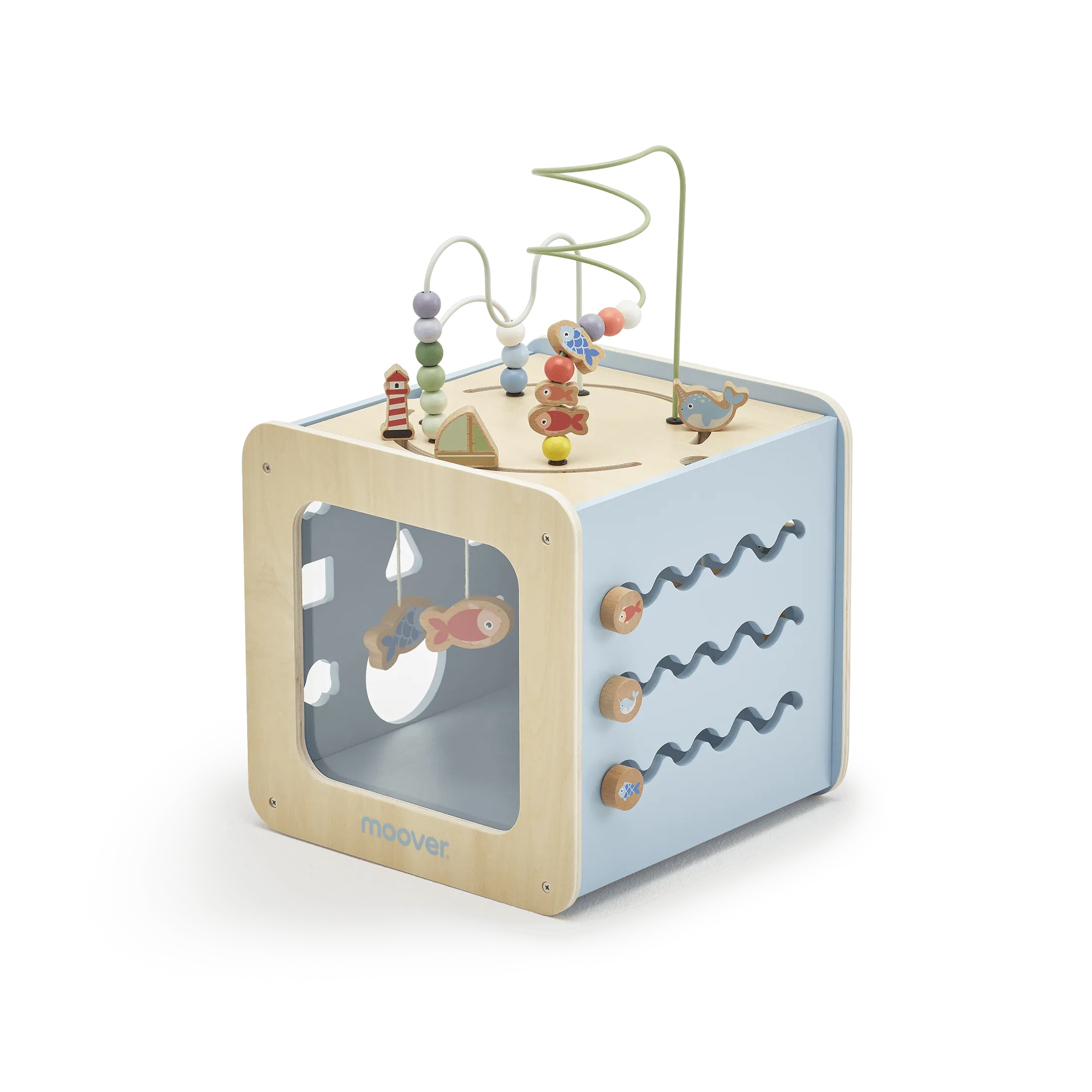 Giant activity cube blue
