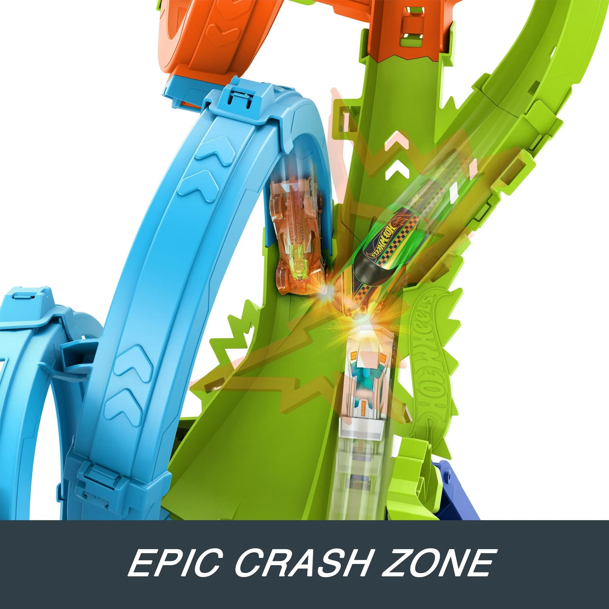 Hot Wheel Action 4 Loop Crashout Trackset