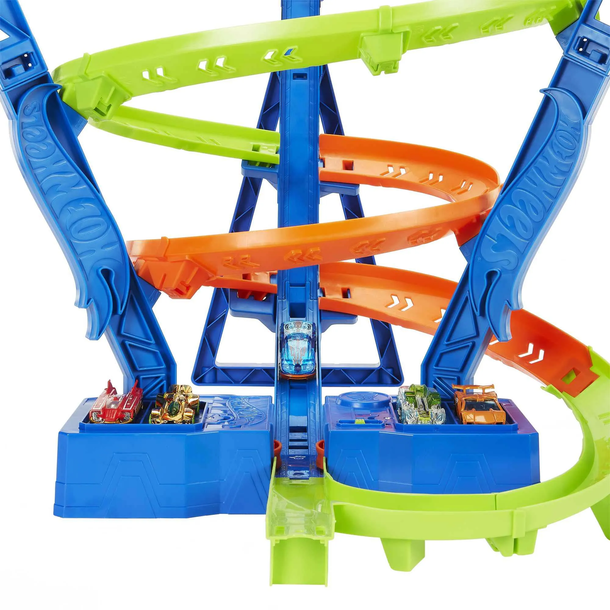 Hot Wheels Action Spiral Speed Crash Playset