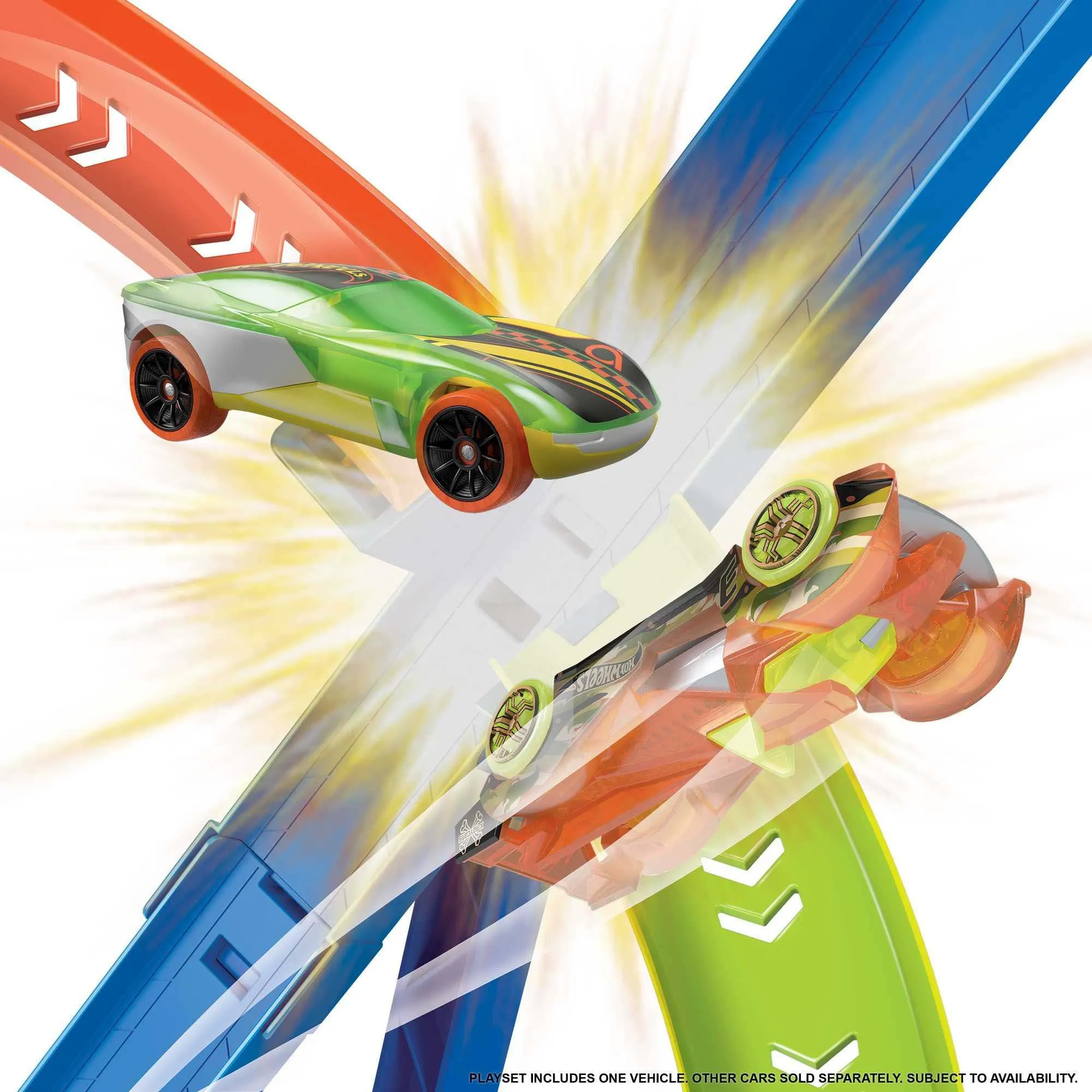 Hot Wheels Action Spiral Speed Crash Playset