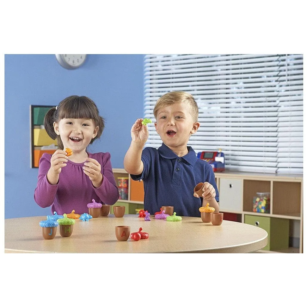 Learning Resources Alphabet Acorns Activity Set Multicolor