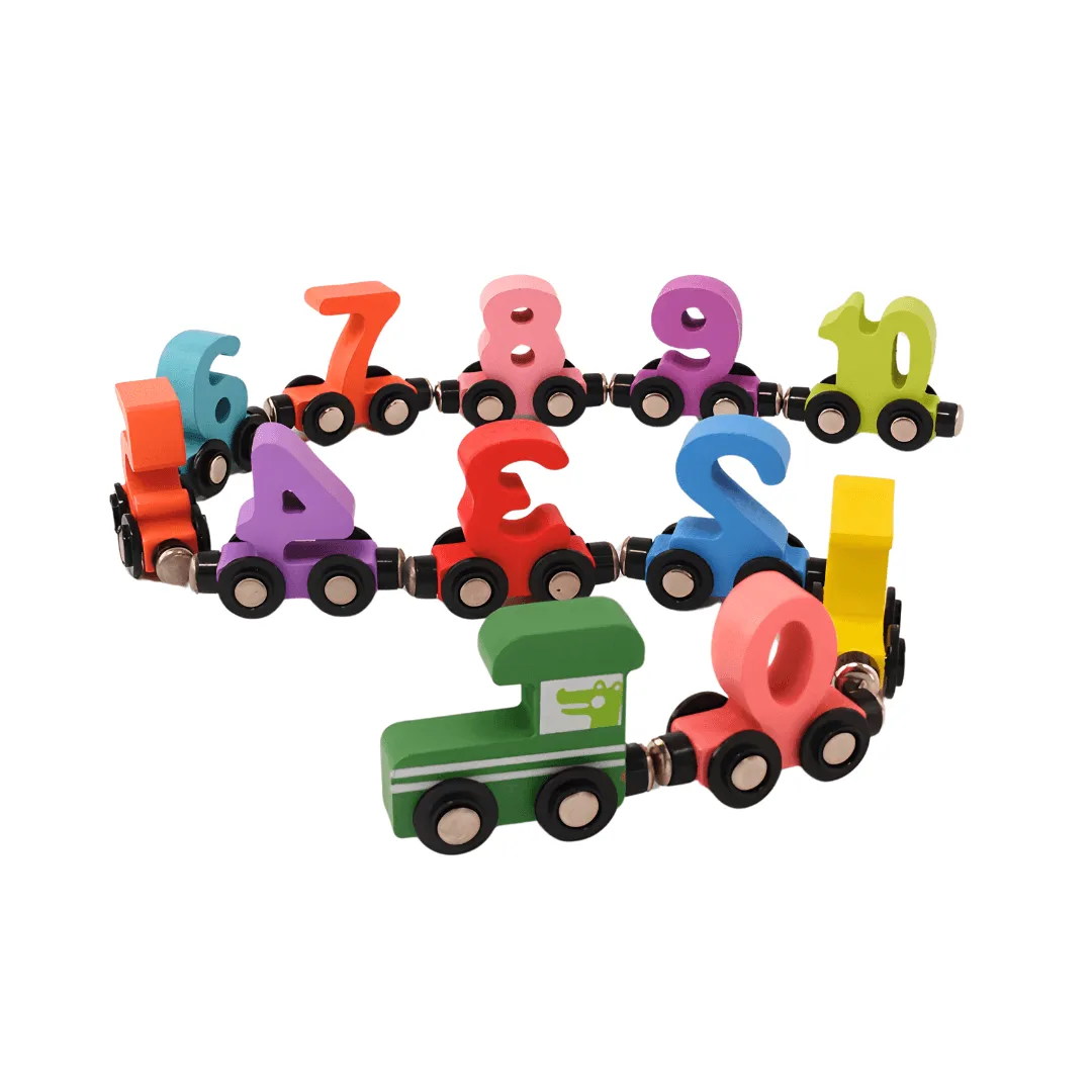 Magnetic Number Train for Kids Age 3 