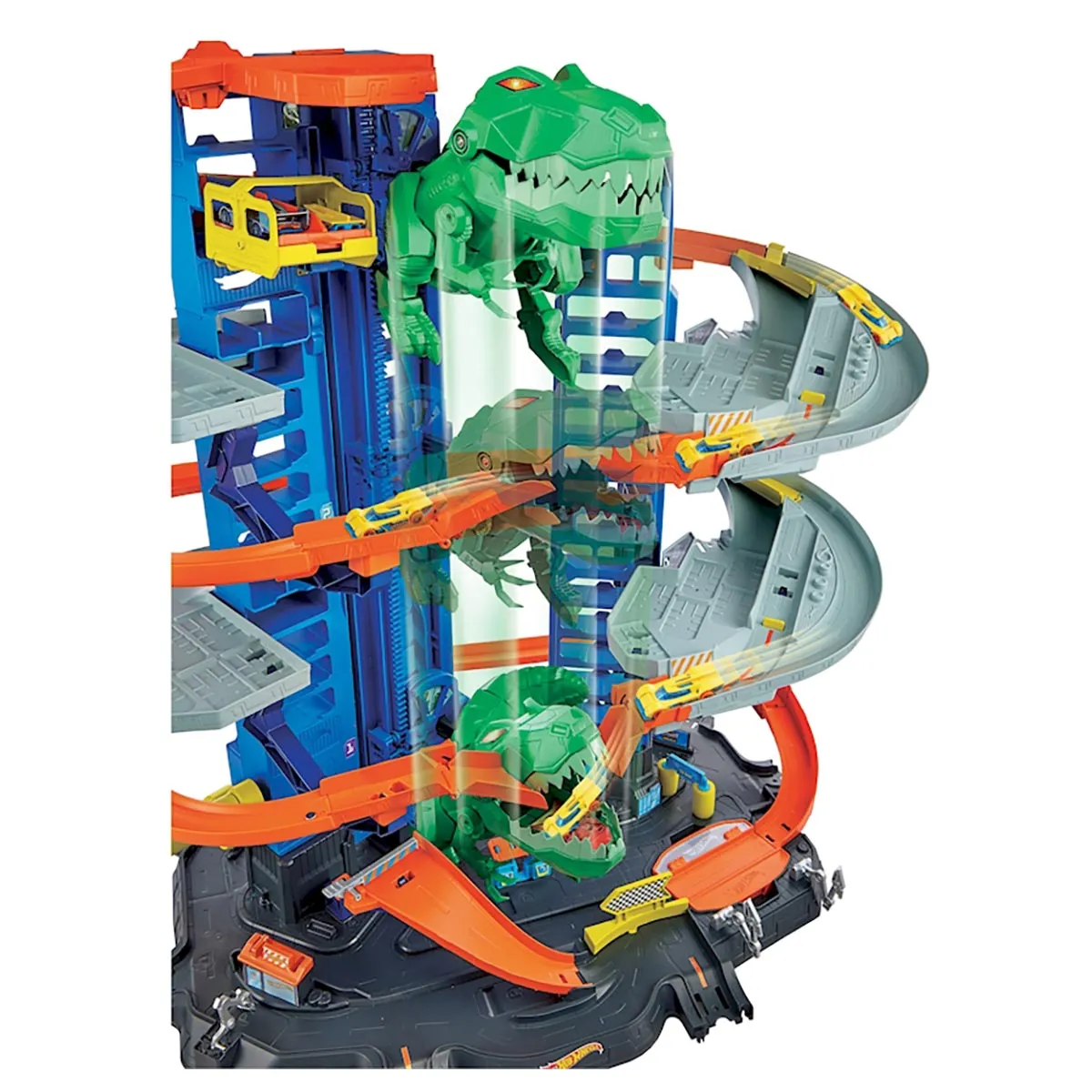 Mattel Hot Wheels Ultimate Garage Escape the Chasing T-Rex Set