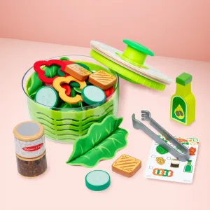 Melissa & Doug Salad Spinner Play Set, Pretend Play Food for Boys and Girls Ages 3 