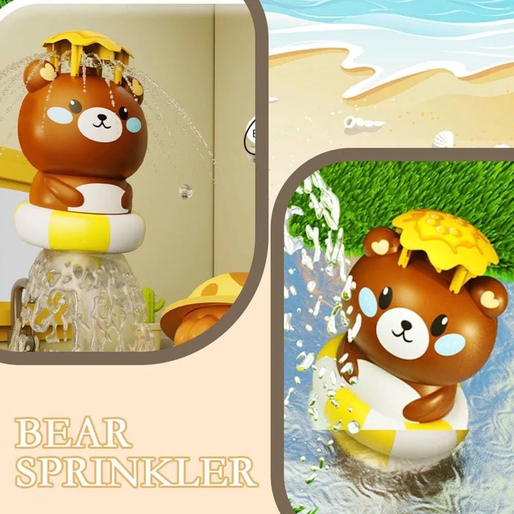 Outdoor Water Rotating Rocket Sprinkler Fountain Set - 307