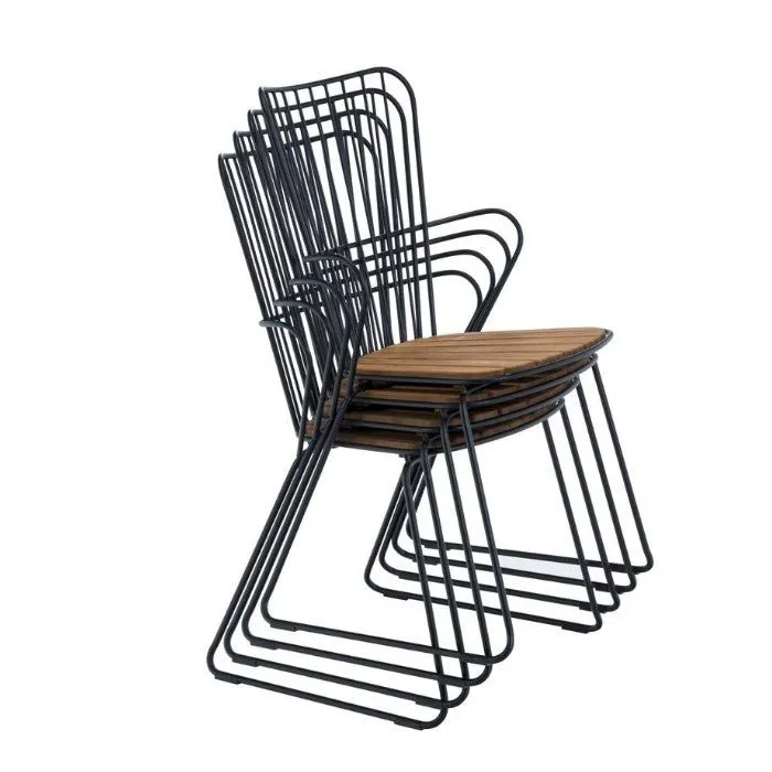 Paon Outdoor Dining Chair - Stackable