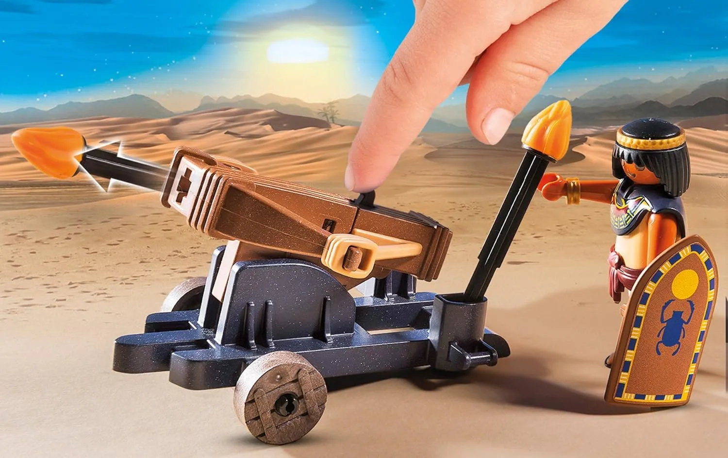 PLAYMOBIL 5388 Egyptian Troop with Ballista
