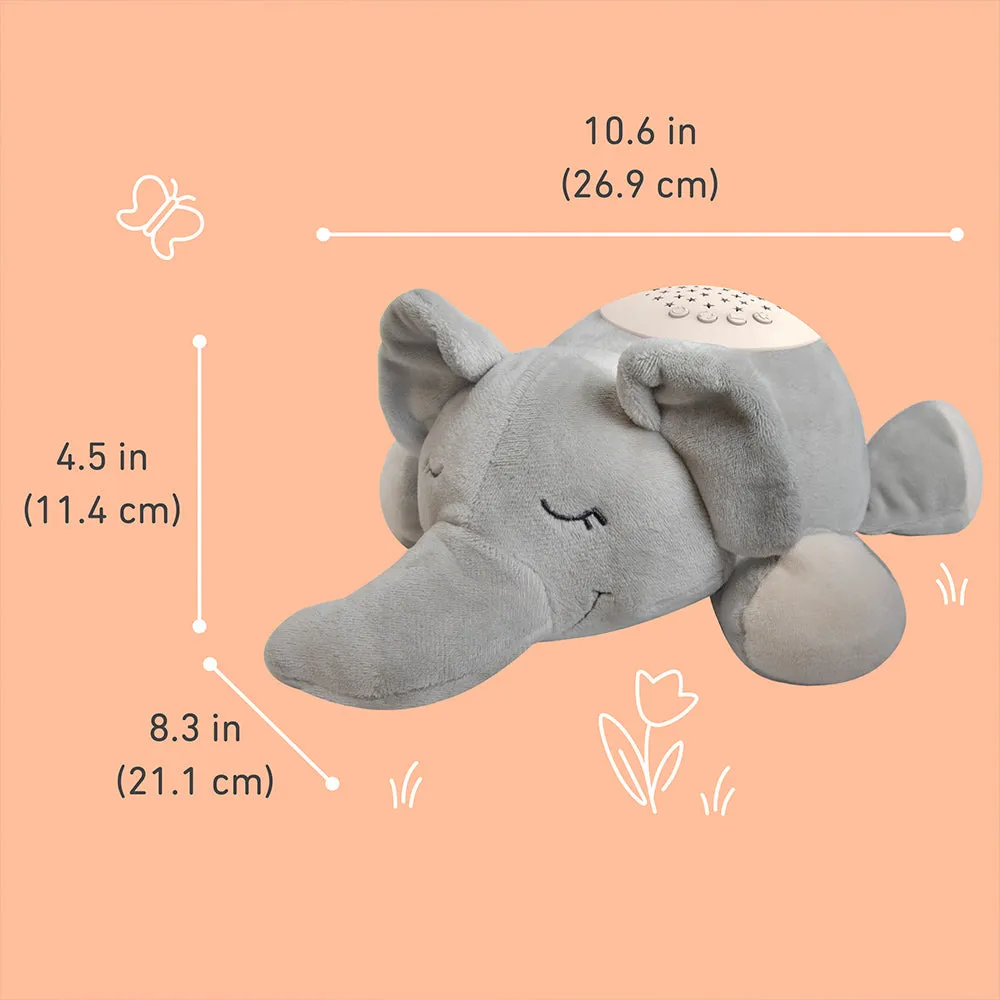 PureBaby® Sound Sleepers Sound Machine and Star Projector - Elephant