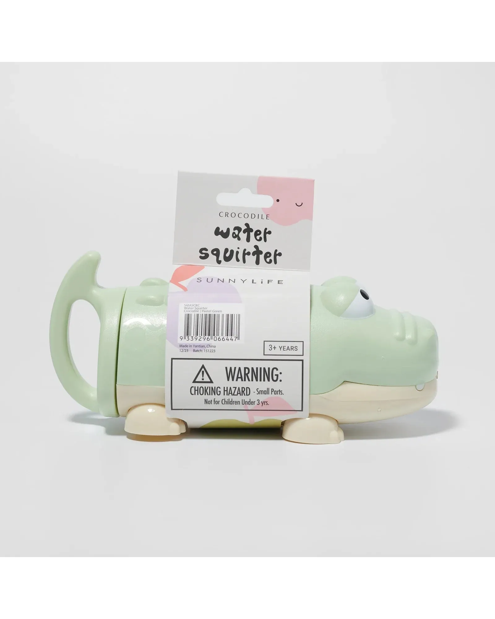 Sunnylife Water Squirters Crocodile Pastel Green