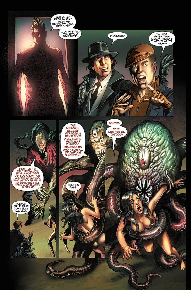 THE ADVENTURES OF BASIL & MOEBIUS 3: Secret of the Ancients, by Ryan Schifrin and Larry Hama