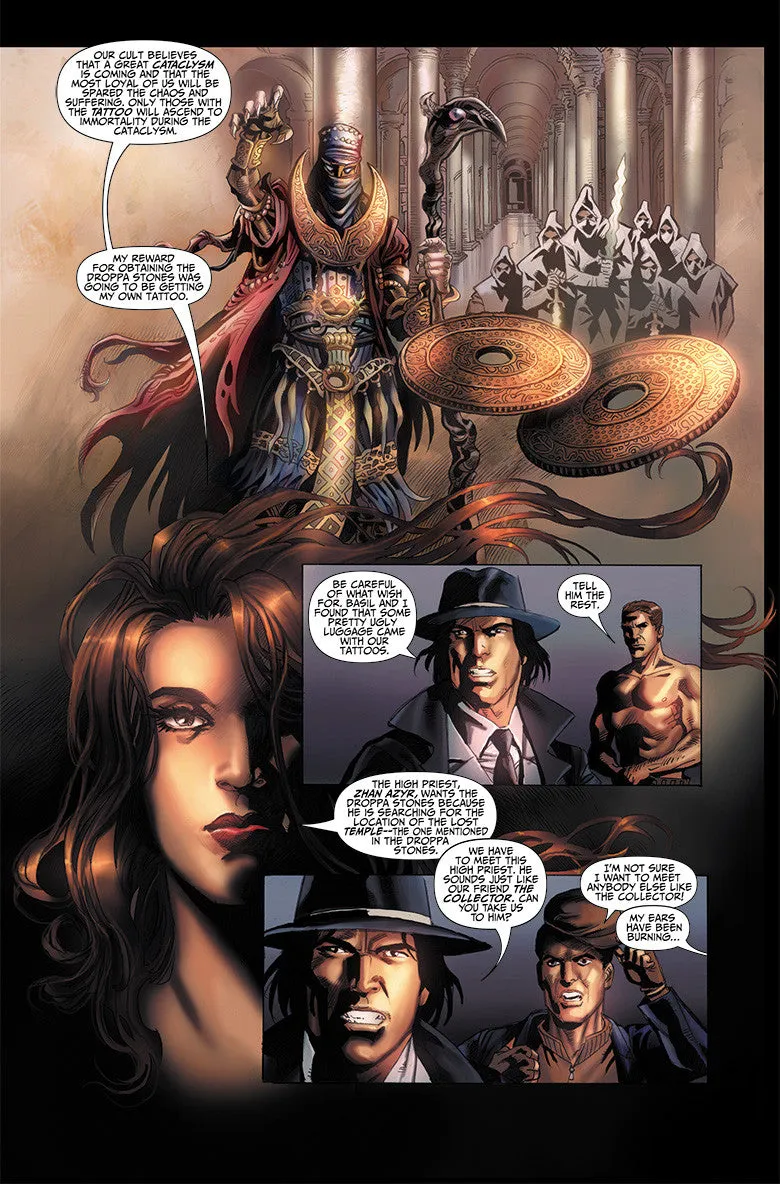 THE ADVENTURES OF BASIL & MOEBIUS 3: Secret of the Ancients, by Ryan Schifrin and Larry Hama