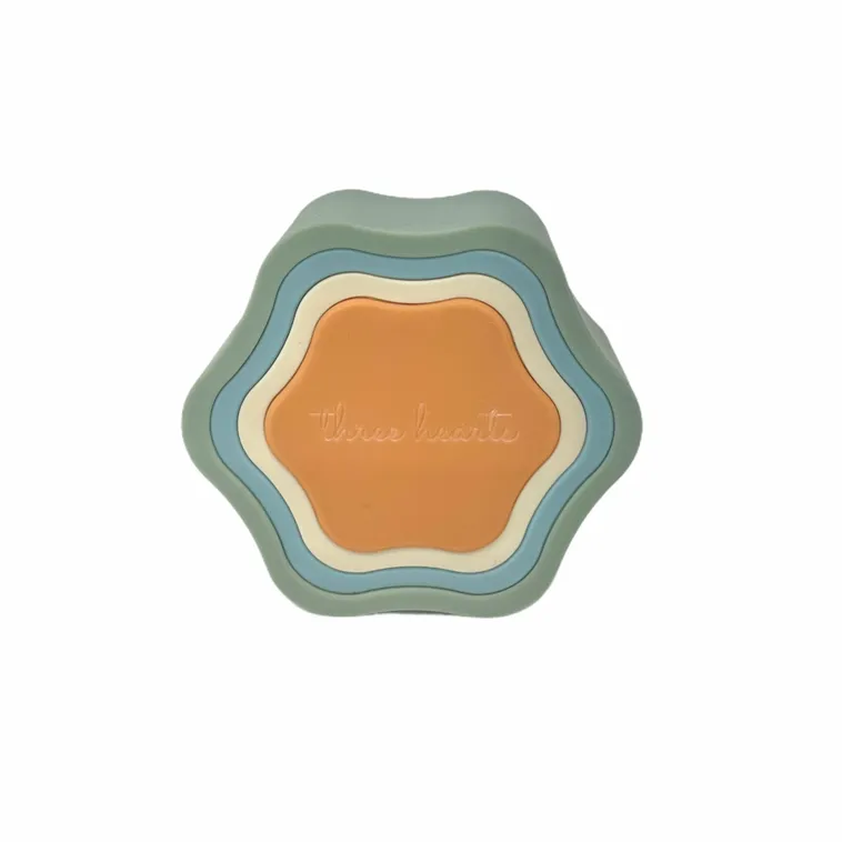 Three Hearts Silicone Flower Stackers