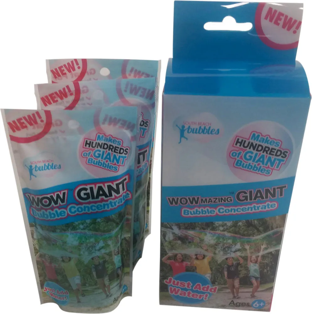 WOWmaziing Bubble Refill Blue
